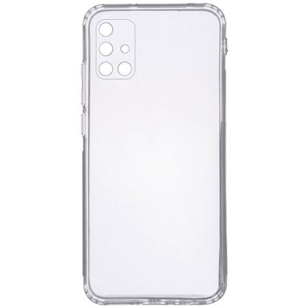 TPU чехол GETMAN Clear 1,0 mm для Samsung Galaxy A71, Бесцветный (прозрачный)