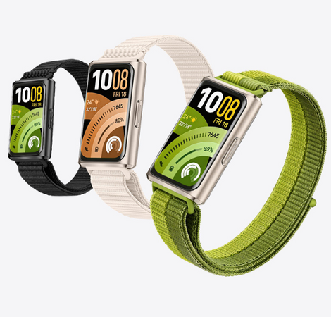 Нейлоновый ремешок-петля для Huawei Band 11 / 11 Pro &bull; Мягкий &bull; Регулируемый &bull; Липучка, хакі