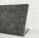 Чохол накладка на MacBook Pro 13 M1/M2/M3 ШКІРЯНИЙ, Сірий