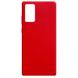 Силиконовый чехол Candy для Samsung Galaxy Note 20, Красный