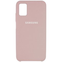 Чехол Silicone Cover (AAA) для Samsung Galaxy M51, Розовый / Pink Sand