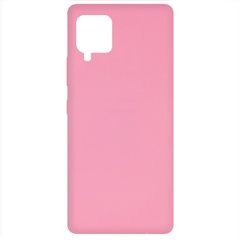 Чехол Silicone Cover Full without Logo (A) для Samsung Galaxy A42 5G, Розовый / Pink