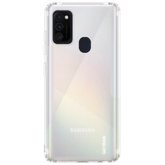 TPU чехол GETMAN Clear 1,0 mm для Samsung Galaxy M30s / M21, Бесцветный (прозрачный)