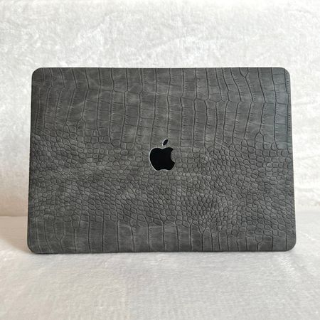 Чохол накладка шкіряна на MacBook Pro 14 (A2442/2779/2981/2992) , Сірий