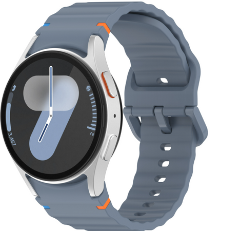 Силиконовый ремешок для Samsung Galaxy Watch 7/FE/6/5/4, Синій