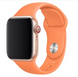 Ремешок силиконовый для Apple Watch 38/40/41 AAA+, Помаранчевий