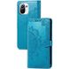 Кожаный чехол (книжка) Art Case с визитницей для Xiaomi Mi 11 Lite, Синий