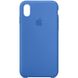 Чехол Silicone Case для iPhone XR Синий - Capri Blue