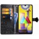 Кожаный чехол (книжка) Art Case с визитницей для Samsung Galaxy M31, Черный