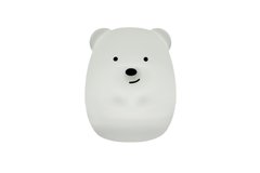 Детский ночник-игрушка Click "Hічні звірятка" Медведь 8 см