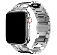 Ремінець мтеличний для Apple Watch 49/45/44/42 mm AAA+, Срібний