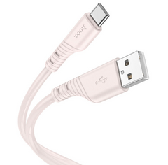 Дата кабель Hoco X97 Crystal color USB to Type-C (1 м), Pink