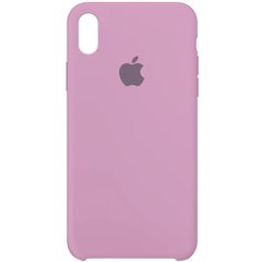 Чехол Silicone Case для iPhone X | XS Лиловый - Lilac Pride