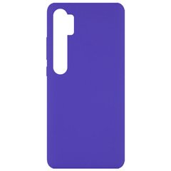Чехол Silicone Cover Full without Logo (A) для Xiaomi Mi Note 10 Lite / Mi Note 10 / Note 10 Pro, Фиолетовый / Purple