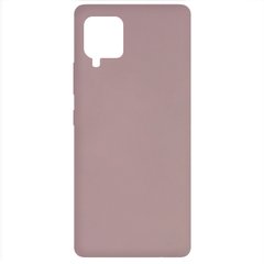 Чехол Silicone Cover Full without Logo (A) для Samsung Galaxy A42 5G, Розовый / Pink Sand