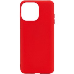 Силиконовый чехол Candy для Apple iPhone 13 Pro Max (6.7"), Красный