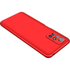 Пластиковая накладка GKK LikGus 360 градусов (opp) для Xiaomi Redmi 10 / Note 11 4G, Красный
