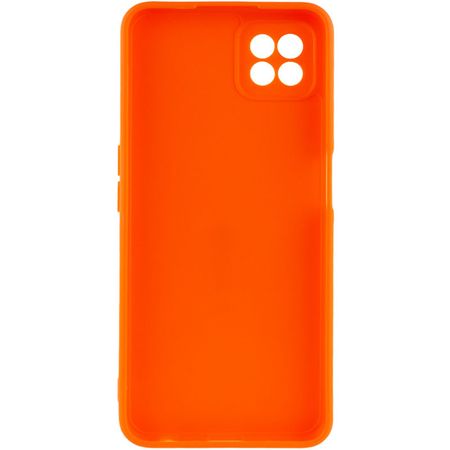 Силиконовый чехол Candy Full Camera для Oppo A53 5G / A73 5G, Оранжевый / Orange