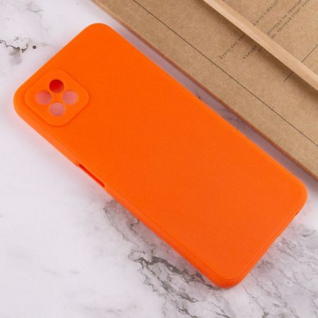 Силиконовый чехол Candy Full Camera для Oppo A53 5G / A73 5G, Оранжевый / Orange