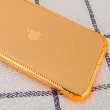 TPU чехол Ease Glossy Full Camera для Apple iPhone 12 Pro Max (6.7"), Оранжевый