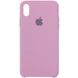 Чехол Silicone Case для iPhone X | XS Лиловый - Lilac Pride