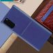 Кожаная накладка G-Case Cardcool Series для Samsung Galaxy S20, Синий