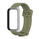 Ремінець силіконовий для Xiaomi Mi Smart Band 8 Active, Green