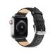 Шкіряний ремінець BlackPink Modern для Apple Watch, Чорний