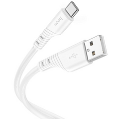 Дата кабель Hoco X97 Crystal color USB to Type-C (1m), White