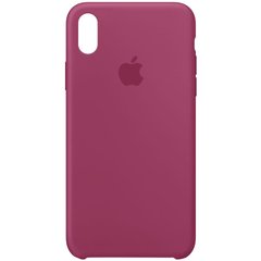Чехол Silicone Case для iPhone XR Малиновый - Pomegranate