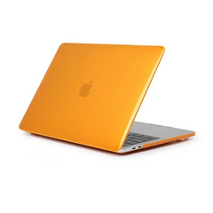 Чехол накладка для MacBook Pro 16" A2485/A2780 Пластиковый, Оранжевый