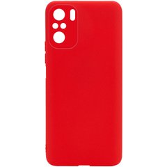 Силиконовый чехол Candy Full Camera для Xiaomi Redmi K40 / K40 Pro / K40 Pro+ / Poco F3, Красный / Red