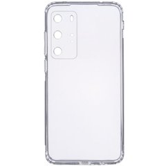 TPU чехол GETMAN Clear 1,0 mm для Huawei P40 Pro, Бесцветный (прозрачный)