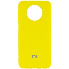 Чехол Silicone Cover My Color Full Protective (A) для Xiaomi Redmi Note 9 5G / Note 9T, Желтый / Flash