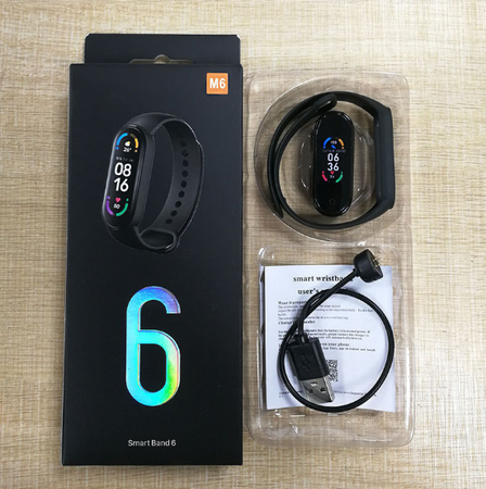 Фітнес трекер Smart Band М6, Black