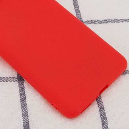 Силиконовый чехол Candy для Xiaomi Redmi 10 / Note 11 4G, Красный