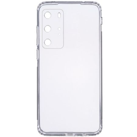 TPU чехол GETMAN Clear 1,0 mm для Huawei P40 Pro, Бесцветный (прозрачный)