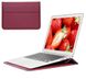 Чехол-конверт-подставка Leather PU для MacBook 13.3", Винный Красный