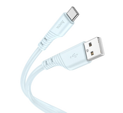 Дата кабель Hoco X97 Crystal color USB to Type-C (1m), Blue