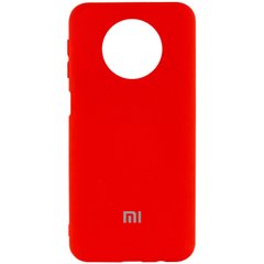 Чехол Silicone Cover My Color Full Protective (A) для Xiaomi Redmi Note 9 5G / Note 9T, Красный / Red