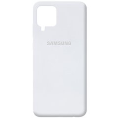 Чехол Silicone Cover Full Protective (AA) для Samsung Galaxy A42 5G, Белый / White