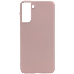 Чехол Silicone Cover Full without Logo (A) для Samsung Galaxy S21+, Розовый / Pink Sand