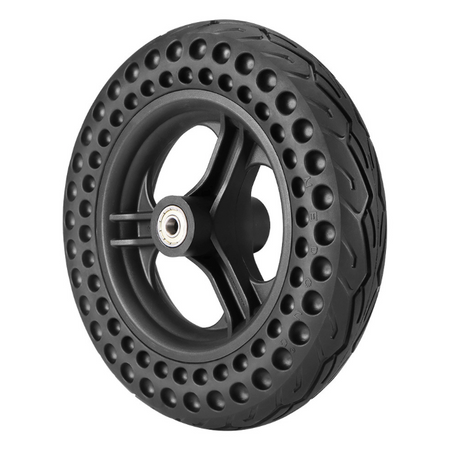Сплошная антипрокольная шина 10 дюймов для самоката Crosser t4 turbo sport, Черный