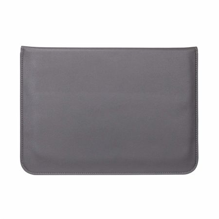 Чехол-конверт-подставка Leather PU для MacBook 13.3", Серый