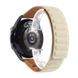 Ремешок силиконовый магнитный MagStrap 20 мм Samsung Galaxy Watch 4 | AMAZFIT Bip | GTS | GTR, Античный Белый