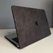 Чохол накладка з еко шкіри на MacBook Air 15 (A2941), Coffe