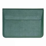 Чехол-конверт-подставка Leather PU для MacBook 13.3", Зеленый