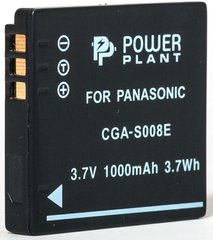 Аккумулятор PowerPlant Panasonic CGA-S008, DB-70, DMW-BCE10 1000mAh