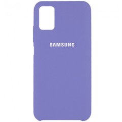 Чехол Silicone Cover (AAA) для Samsung Galaxy M51, Сиреневый / Elegant Purple