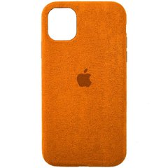 Чехол ALCANTARA Case Full для Apple iPhone 11 (6.1"), Оранжевый